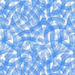 Streaky Lines Pattern in Cornflower Blue 