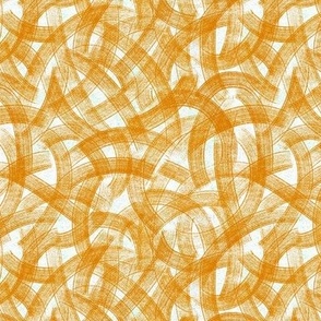Streaky Lines Pattern in Orange Yellow Goldenrod