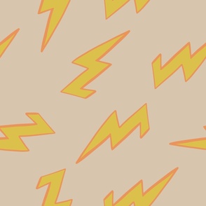 Lightning Bolt on Kraft