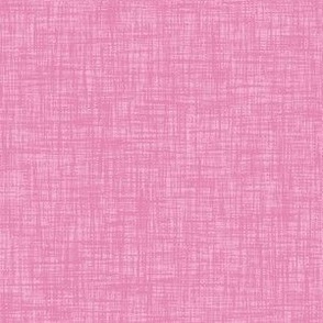 Linen Texture - Bubblegum Pink