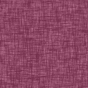 Linen Texture - Plum Purple