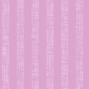 Linen Stripe - Rosey Lavender - Texture