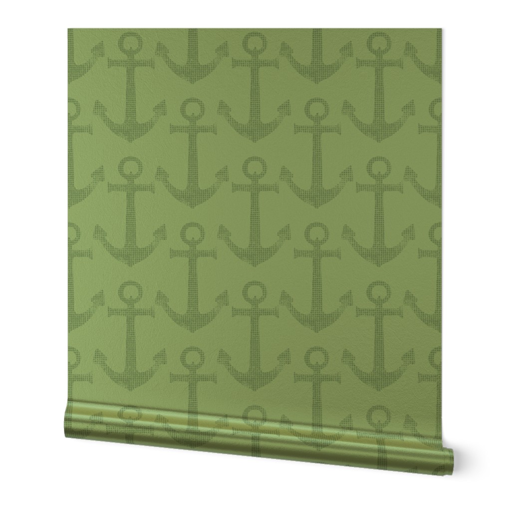 Captain's Anchor - Opal green (SMALL)