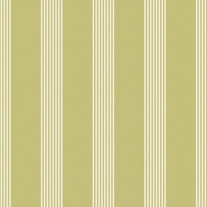 Seaside Stripes -Dill Green (MEDIUM)