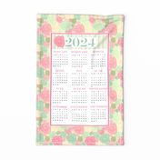 2024 Vintage Buttercup Calendar Wall Hanging