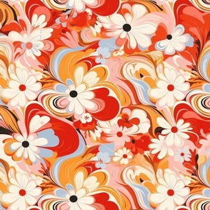 Psychedelic Swirls & Blooms - 70s bloomcore 1