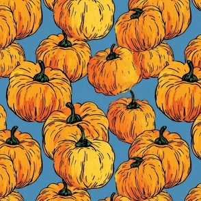 pumpkin pop art