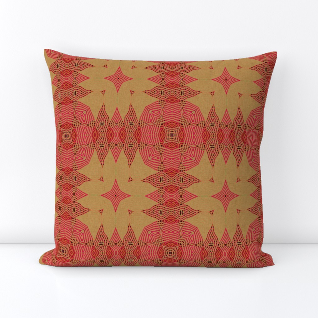 Ikat Fuschia - Festive