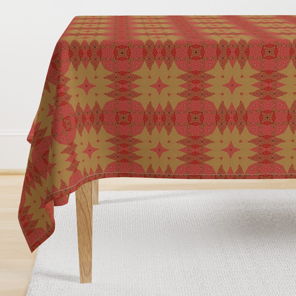 Ikat Fuschia - Festive