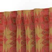 Ikat Fuschia - Festive