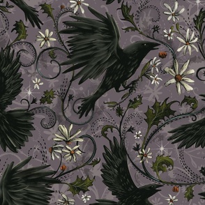 Mystic Crows - Thistle (Large)