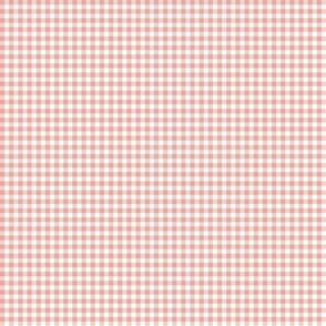 Pink and White Gingham Small