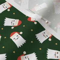 (small scale) Christmas Ghost - dark green - LAD23