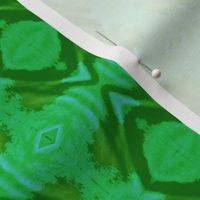 Shimmering Diamond Screen in Spring Greens (#6)