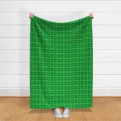 Shimmering Diamond Screen in Spring Greens (#6)