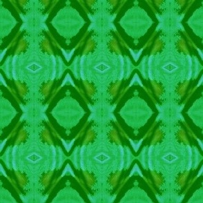 Shimmering Diamond Screen in Spring Greens (#6)