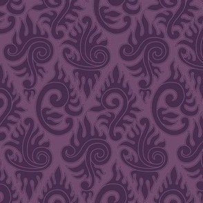 Baroque in Dark Purple