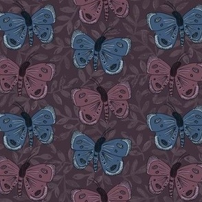 Whimsy Butterfly//Gothic color way