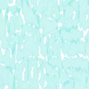 Pastel Turquoise Watercolor Brushstrokes