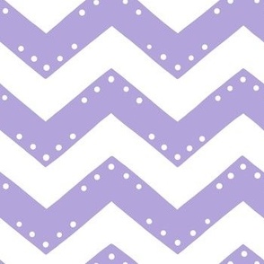 Festuve zigzag lilac and white