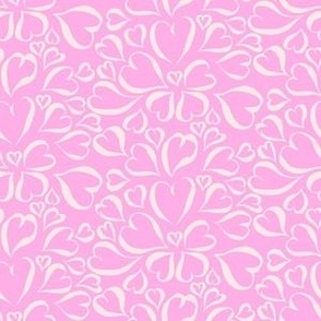 Hearts_cream on pink_MEDIUM_6