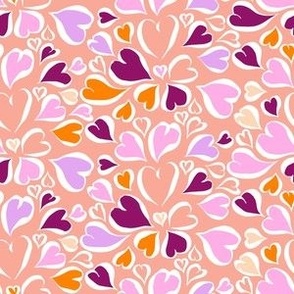 Hearts_colors on peach_MEDIUM_6