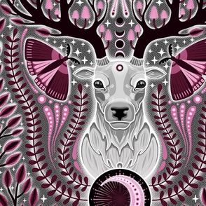 Magic Forest Deer Whimsigothic 