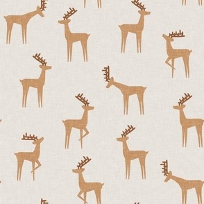 reindeer - winter Christmas - natural  - LAD23