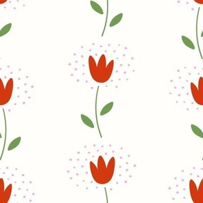 Dancing Tulips_Coral _ Pink