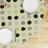 Gray Ikat Blobs 