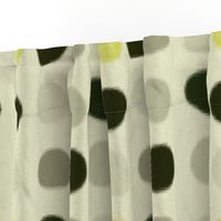 Gray Ikat Blobs 