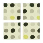 Gray Ikat Blobs 