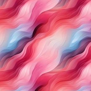 Pink & Blue Waves