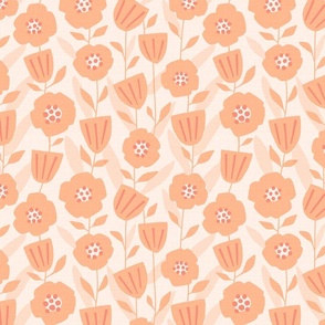 Peach Fuzz - Willow Botanical Neutral - Mod | Loinen Texture ©designsbyroochita