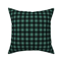 Checks linen Green - regular scale ©designsbyroochita