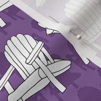 Adirondack Chairs (Purple)  