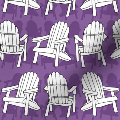 Adirondack Chairs (Purple)  