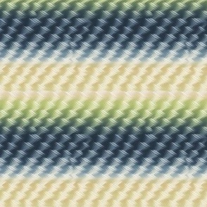 Blue, Green & Yellow Stripes