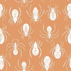 Spiders, Orange, 24"