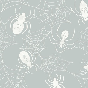 Web Spiders, Light, 24"