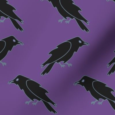 Black Raven | Purple | Med Scale