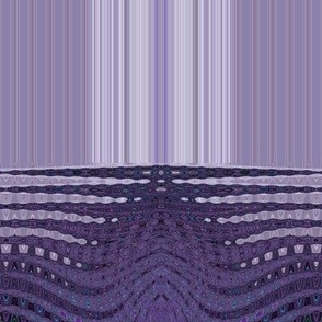 bohemian squid stripes - purple mauve