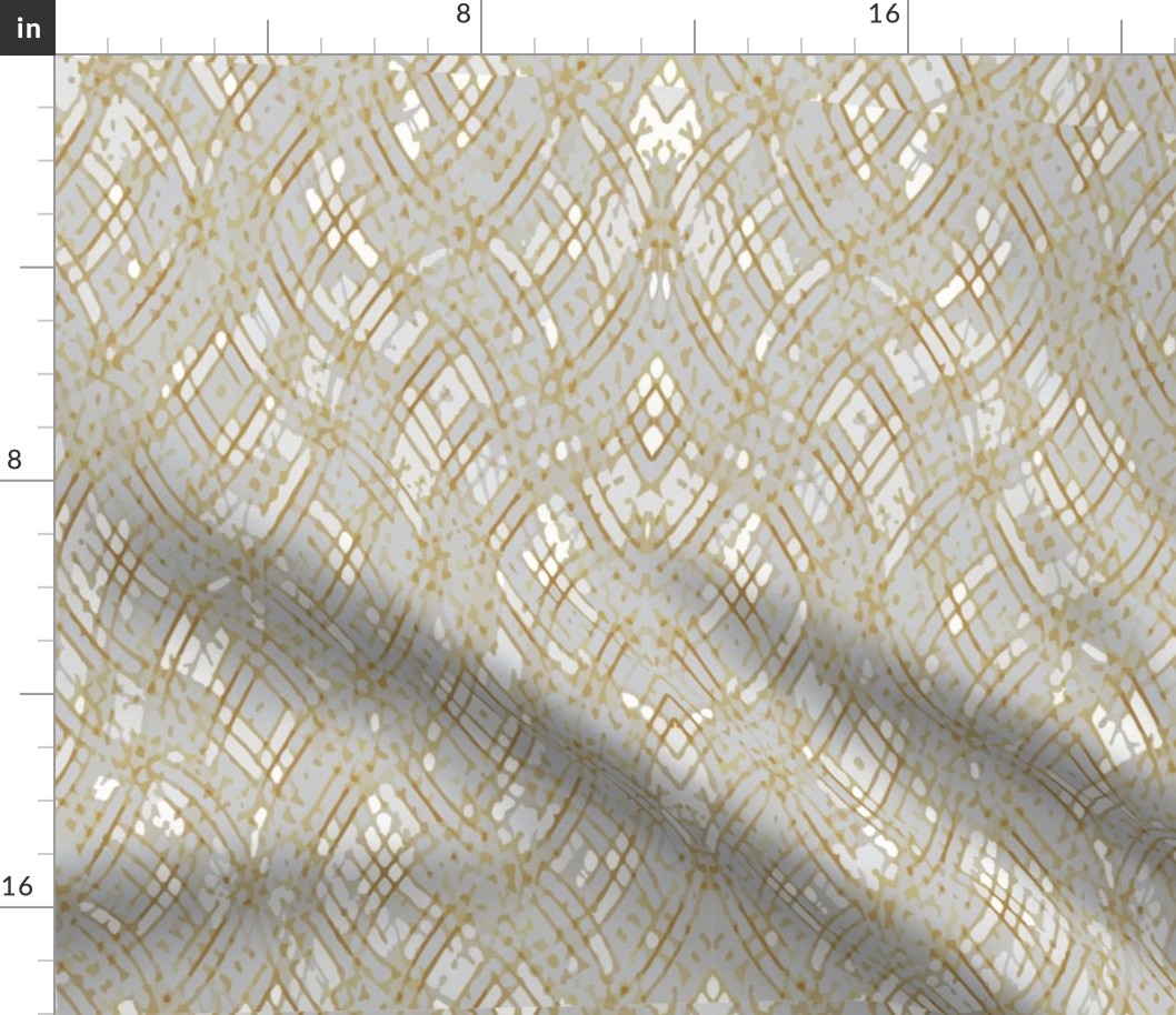 Gold & Mother of Pearl Woven