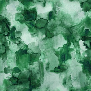 whimsy green abstract: small 