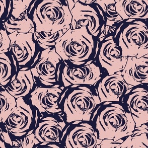 Blush Rose Elegant Goth Design