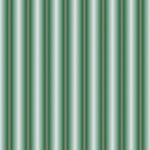 Small ditsy scale ombre green and taupe vertical stripe, for apparel, 3d columns, light and shadow, curtains, upholstery, bags, totes, apparel.