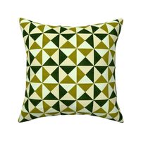 Triangle Geometric - Chartreuse (small scale)