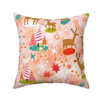 lovely tiny reindeer forest // rose // large