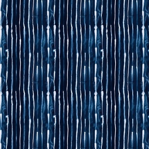 Coastal ink stripes - Blue Navy - Small
