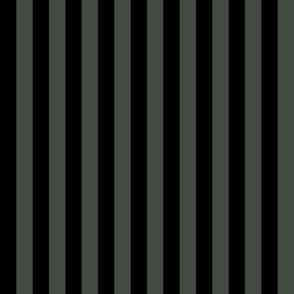 Stripes: Black and Dusky Sage vertical ›› 'Midnight Violet' Collection ››